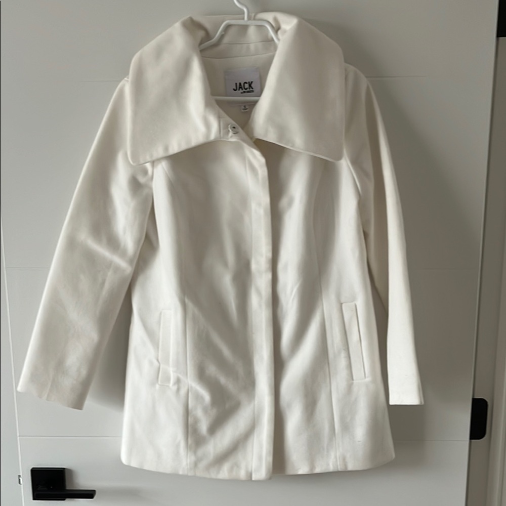 NWOT Jack by BB Dakota Women's White Coat